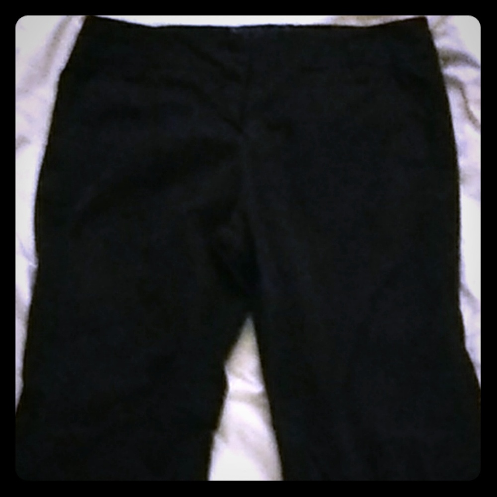 NY & Company Manhattan Chinos Black, EUC, size 14